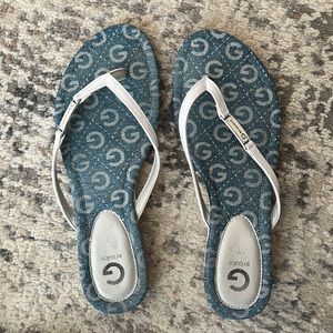 G by Guess flip flop sandals